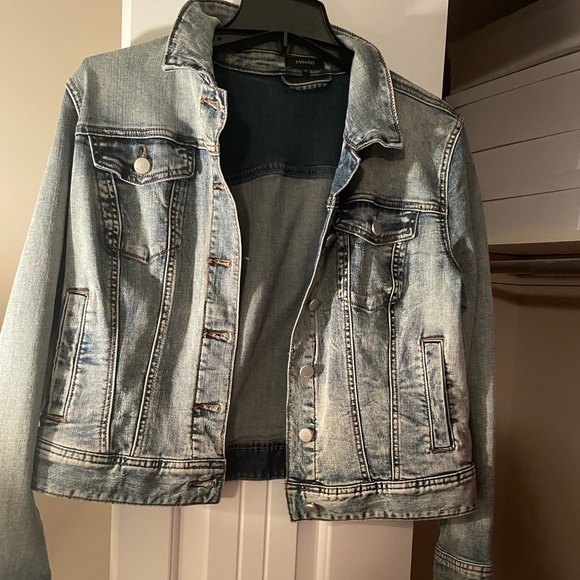 RW and co Large women's jean jacket - Picture 1 of 2